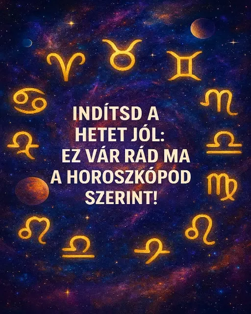 Inditsd a hetet jol ez var rad ma a horoszkopod szerint