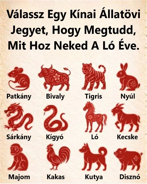 kinai allatovi jegyet