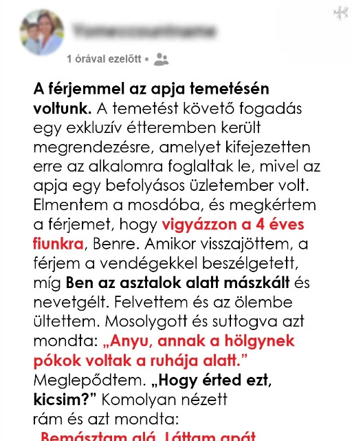 A fiam megdobbento felfedezese