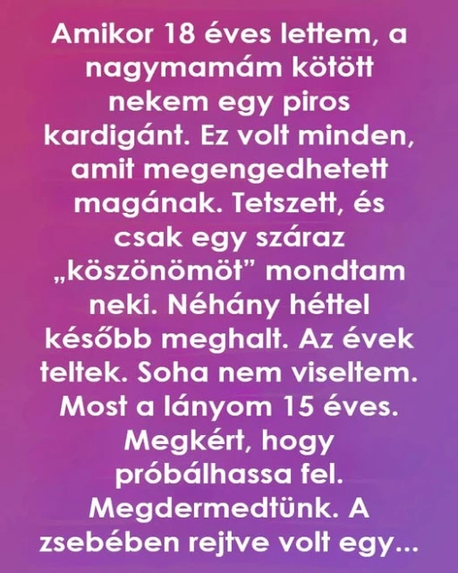 Amikor betoltottem