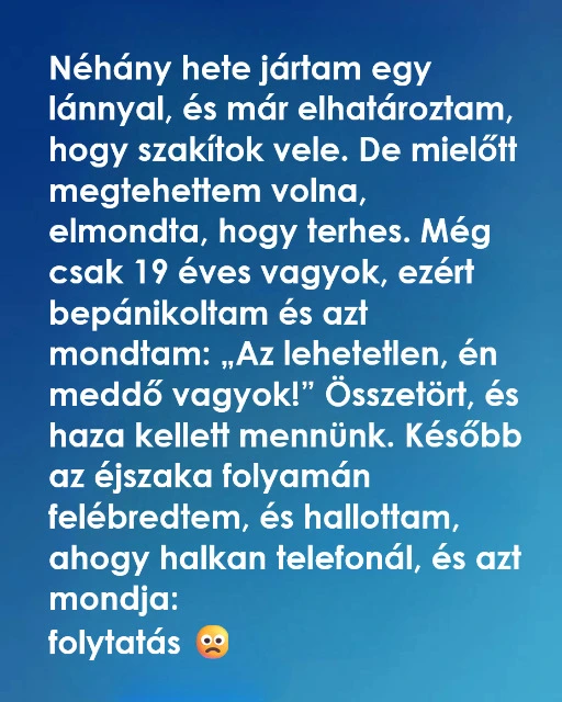 Szakitani akartam vele